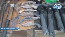 بالفيديو.. ضبط 35 قطعة سلاح و11 إخوانيًا ببني سويف