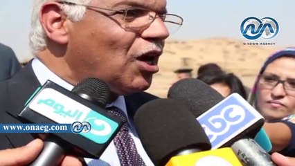 بالفيديو..محافظ القاهرة يعتذر عن غلق طريق المقطم.. و يؤكد :إزالة الصخورفي صالح المواطنين