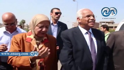 بالفيديو.. محافظ القاهرة يشرف على عملية إزالة صخور جبل المقطم