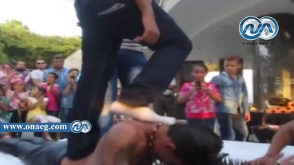 بالفيديو.. "قضايا الدولة" تقدم فقرات السيرك لأسر أعضاء النادى