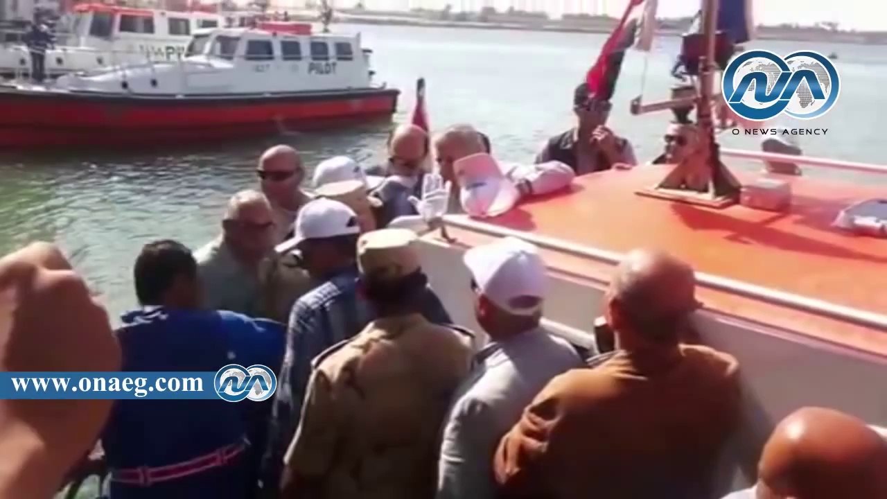 بالفيديو.. رئيس الوزراء يتفقد قناة السويس الجدي...