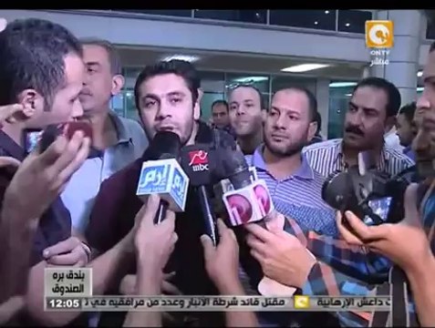 بندق برة الصندوق: استقبال لاعبي المنتخب المصري بمطار القاهرة بعد الفوز على بتسوانا