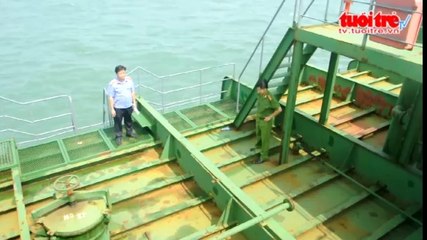 Tàu Sunrise 689 về đến Vũng Tàu