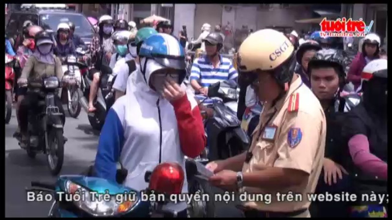 Tăng cường kiểm tra, xử phạt học sinh vi phạm luật giao thông