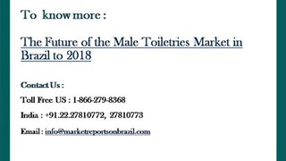 The Future of the Male Toiletries Market