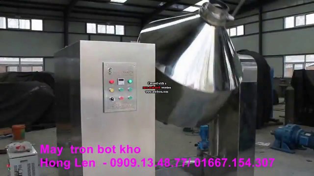 máy trộn bột khô, máy trộn bột khô trong ngành thực phẩm, dược phẩm, hóa chất, máy trộn bột khô lục giác