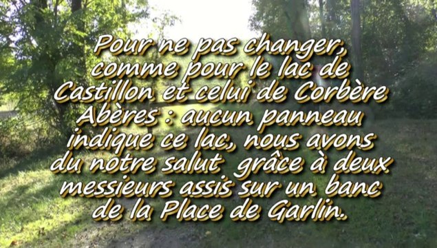 LES ITINERAIRES DE MICHOU JENNY W-D.D. - 19 OCTOBRE 2014 - DE PAU A GARLIN POUR ALLER AU LAC DU GABASSOT.