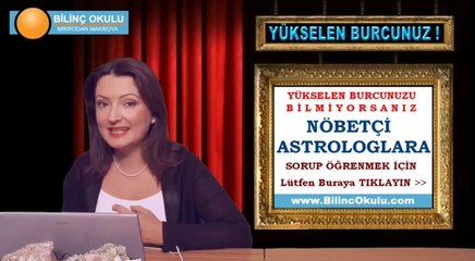 AKREP Burcu Astroloji Yorumu -1 Kasım 2013- Astrolog DEMET BALTACI - astroloji, burçlar