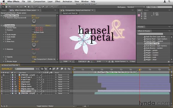 0205 Creating animation with presets