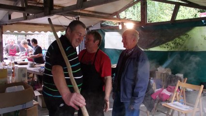 Cuisson du pommé à  Bazouges-la-Pérouse