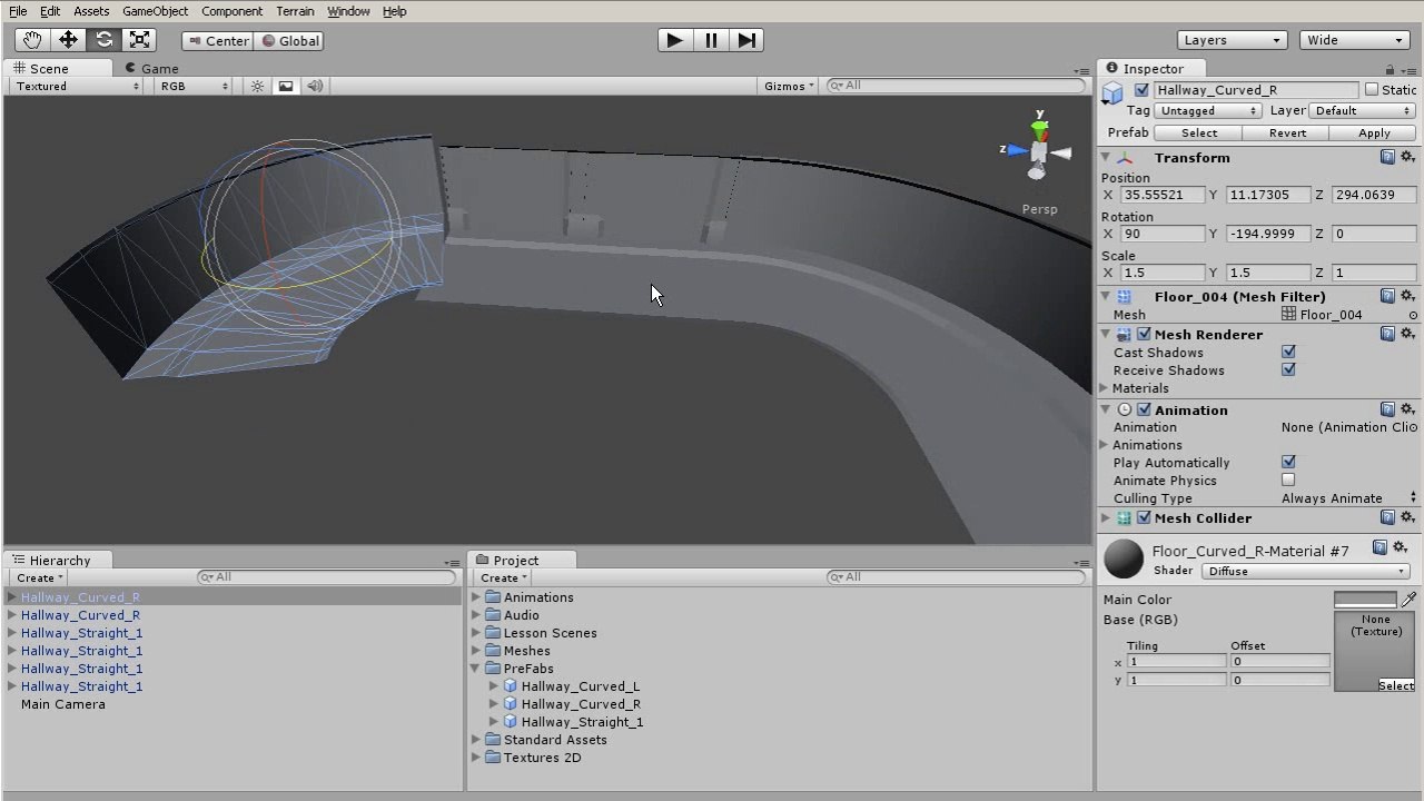 8. Creating the base level layout