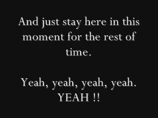 Aerosmith - I Don't Wanna Miss a Thing Lyrics