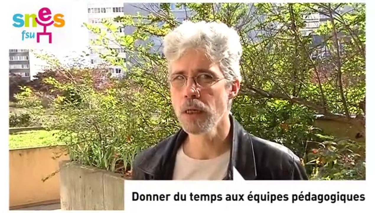 LE SNES-FSU ET L'EDUCATION PRIORITAIRE // BRUNO MER