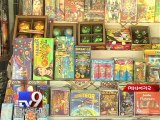 Photos of 'Hindu Deities' on fire crackers leave devotees fuming in Bhavnagar - Tv9 Gujarati