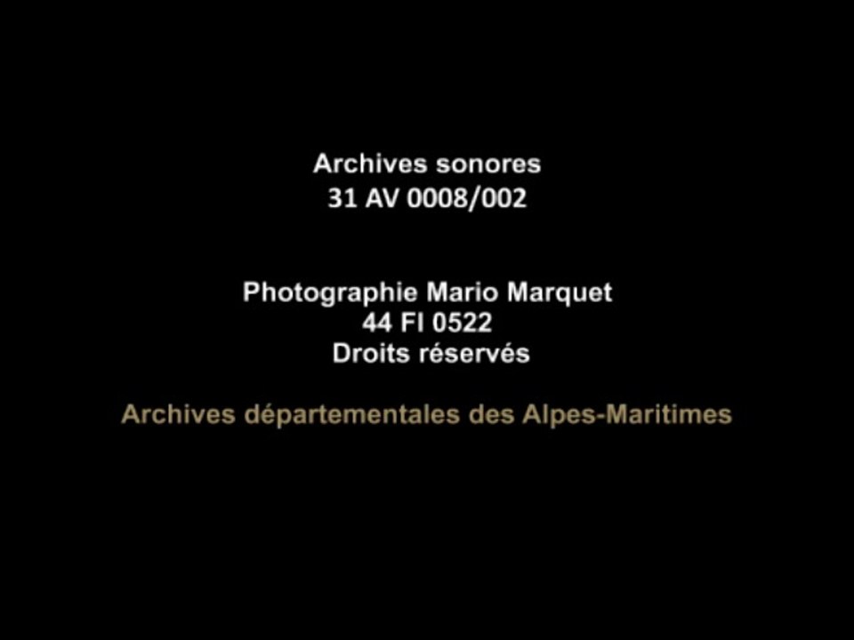 Enregistrement radiophonique de Pablo Picasso  – Fonds Pierre Ruggiero