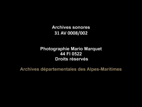 Enregistrement radiophonique de Pablo Picasso – Fonds Pierre Ruggiero