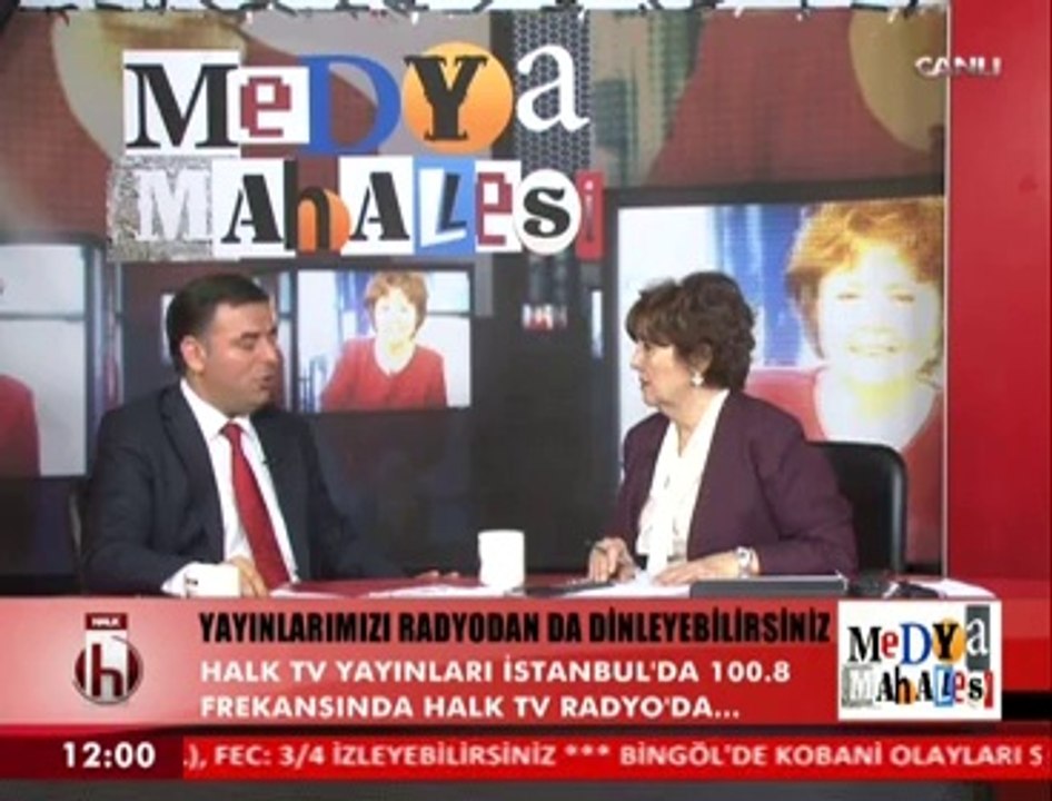 Ayşenur ARSLAN ile Medya Mahallesi konuk gazeteci yazar barış yarkadaş ➁ 20 Ekim 2014