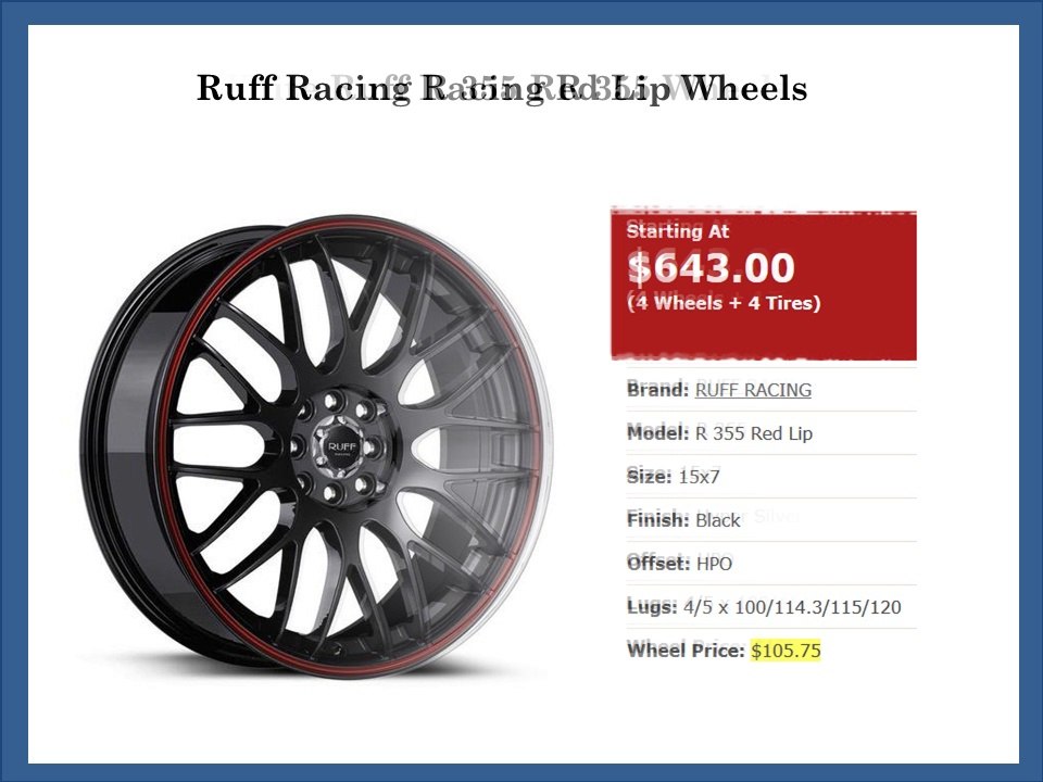 Buy Online Wheels and Tires Packages at Discount Prices