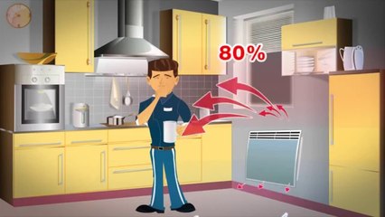 Chauffage, radiateur électrique économique à accumulation électrique haute performance JAWO®