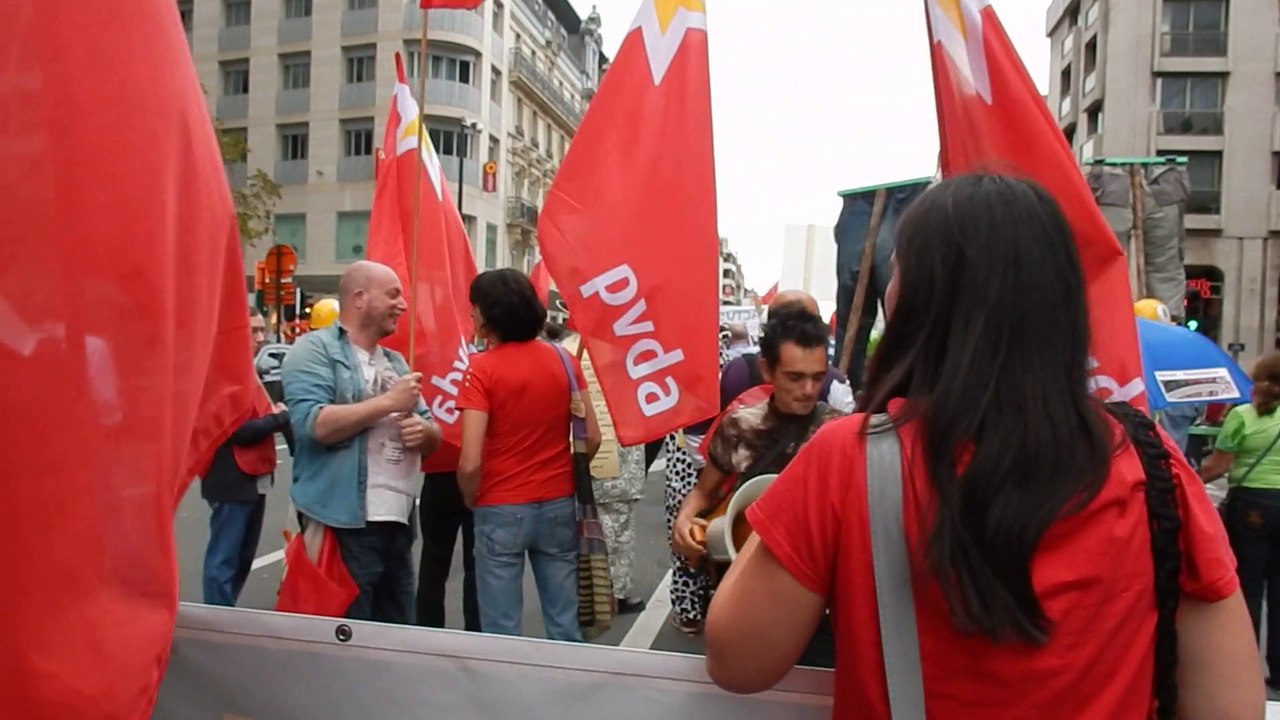 Protest Parade Brussel