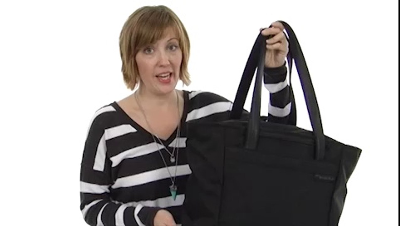 Briggs & Riley Baseline - Large Shopping Tote Bag Black - Robecart.com Free Shipping BOTH Ways