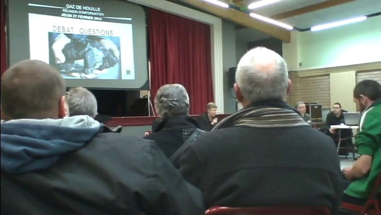 Divion -débat public gaz de houille Février 2014