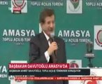 Başbakan Davutoğlu Amasya'da Toplu Açılış Töreninde Konuşuyor