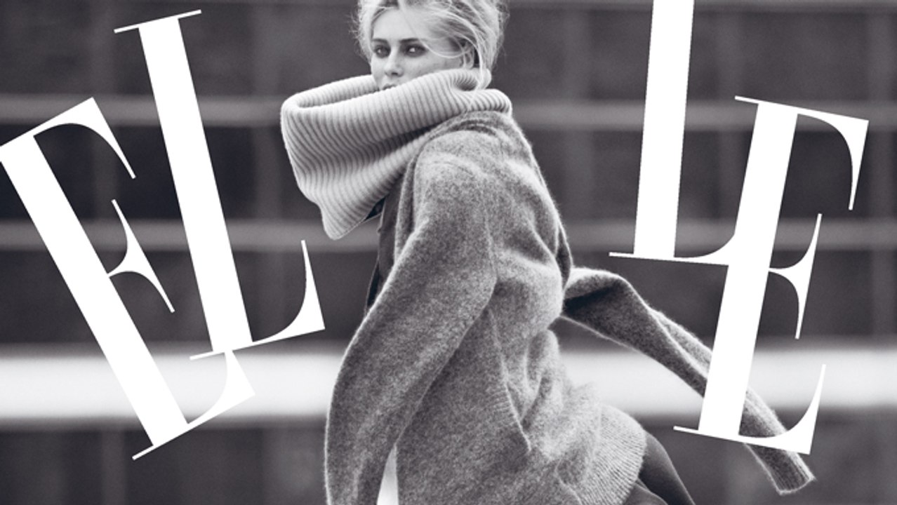 Vika Falileeva by Benjamin Kanarek for ELLE