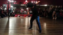 8-year old boy dancing on Major Lazer choreography