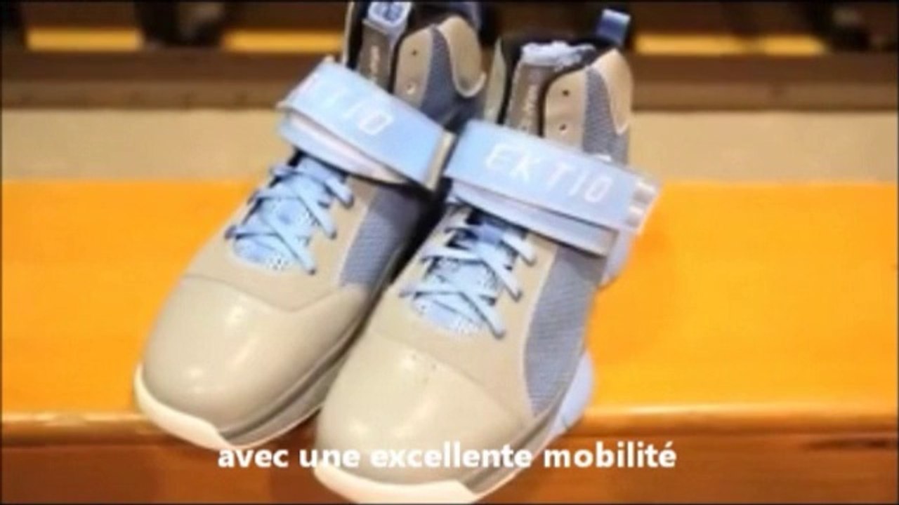 Ektio, la chaussure de basket qui limite les risques d'entorse de la cheville