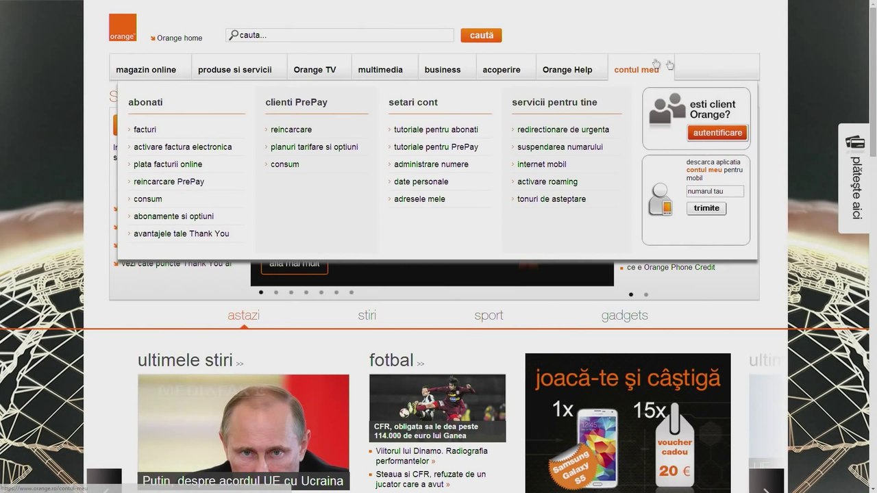 Orange Expert  rezervare produse, asistenta online si programare in shop