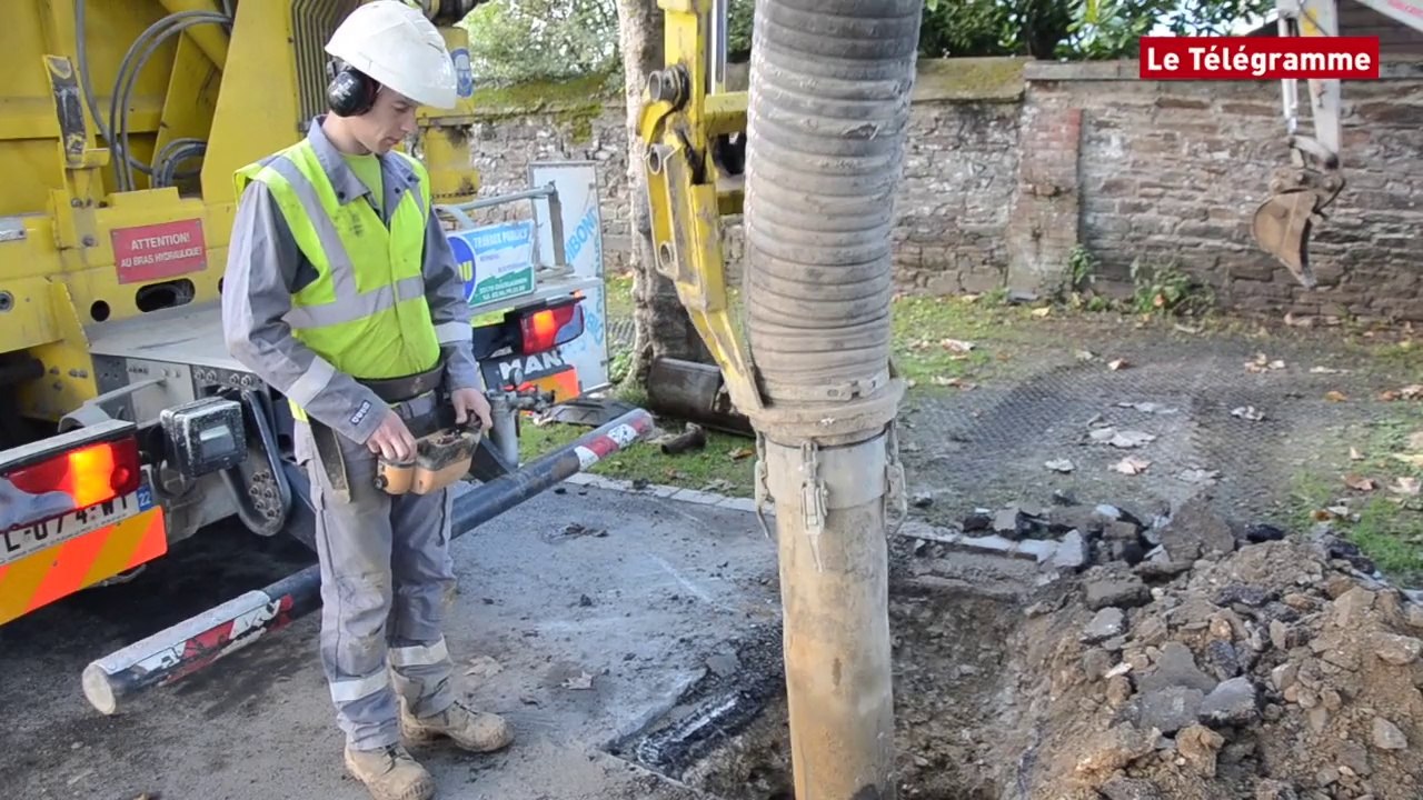 Lannion : 150 branchements en plomb du réseau d'eau potable remplacés