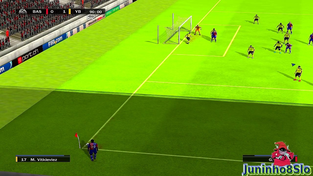 Fifa 10-Manager Mode-FC Basel vs BSC Young Boys-Game 14