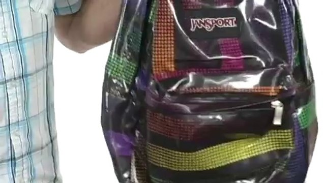 JanSport High Stakes Black/Beige Plush Cheetah - Robecart.com Free Shipping BOTH Ways