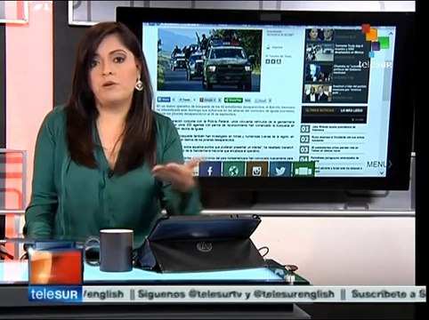 México: portales y redes sociales dan cuenta del caso Ayotzinapa