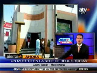 Un muerto en sede de requisitorias de Lince