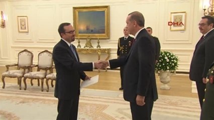 ABD Büyükelçisi John Bass'ı Çankaya Köşkü'nde