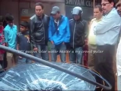 DIY Solar Water Heater Exhibition and Crowdsourcing