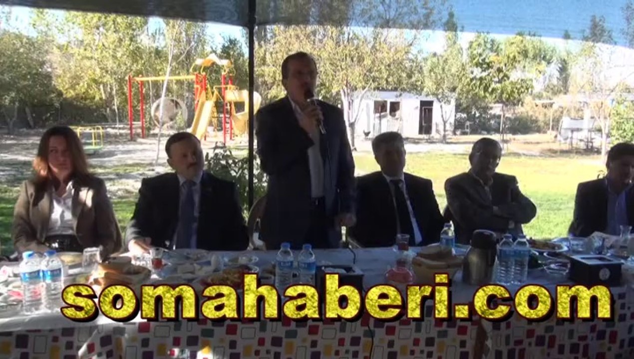 Soma Muhtarlar kahvaltısı