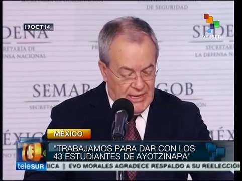 Autoridades mexicanas buscan afanosas a 43 normalistas de Ayotzinapa