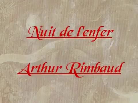 Léo Ferré interprète Arthur Rimbaud - Nuit de l'enfer