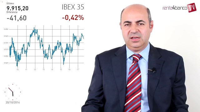 20.10.14 · Buen comportamiento del sector financiero español - Visión de los gestores en el cierre de las bolsas