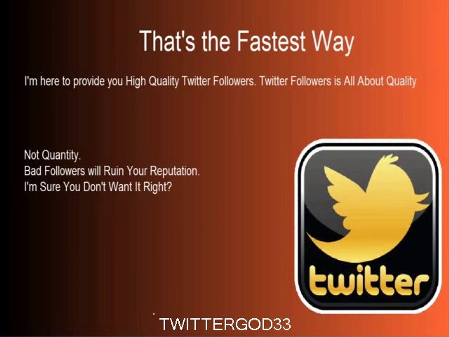 ⁣How To Get THOUSANDS Of Twitter Followers Without Following Others! (2014 METHOD)