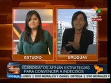 Destacan medios uruguayos recta final de campañas por la presidencia
