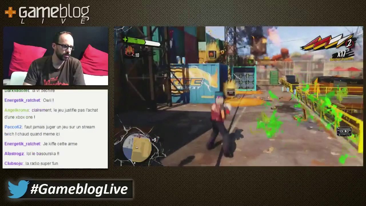 Replay #GameblogLive Sunset Overdrive