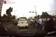 Des voleurs en scooter se font rattraper