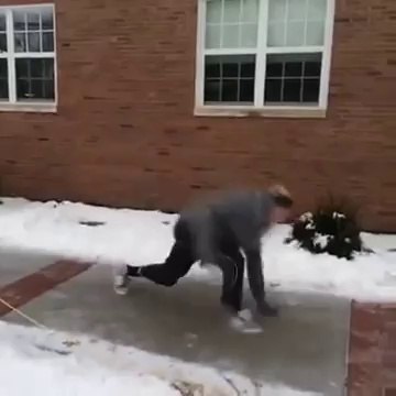 On devient tous breakdancer grâce à cause du verglas !