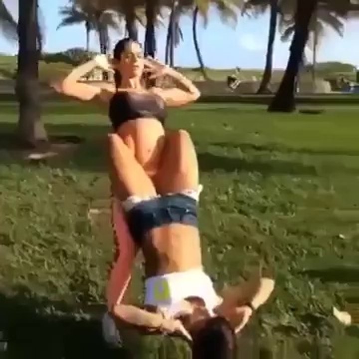 Petite séance d'abdo sexy