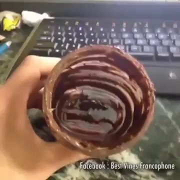 Quand tu goutes au Nutella pour la première fois