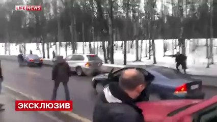 Road Rage qui se termine en fusillade !